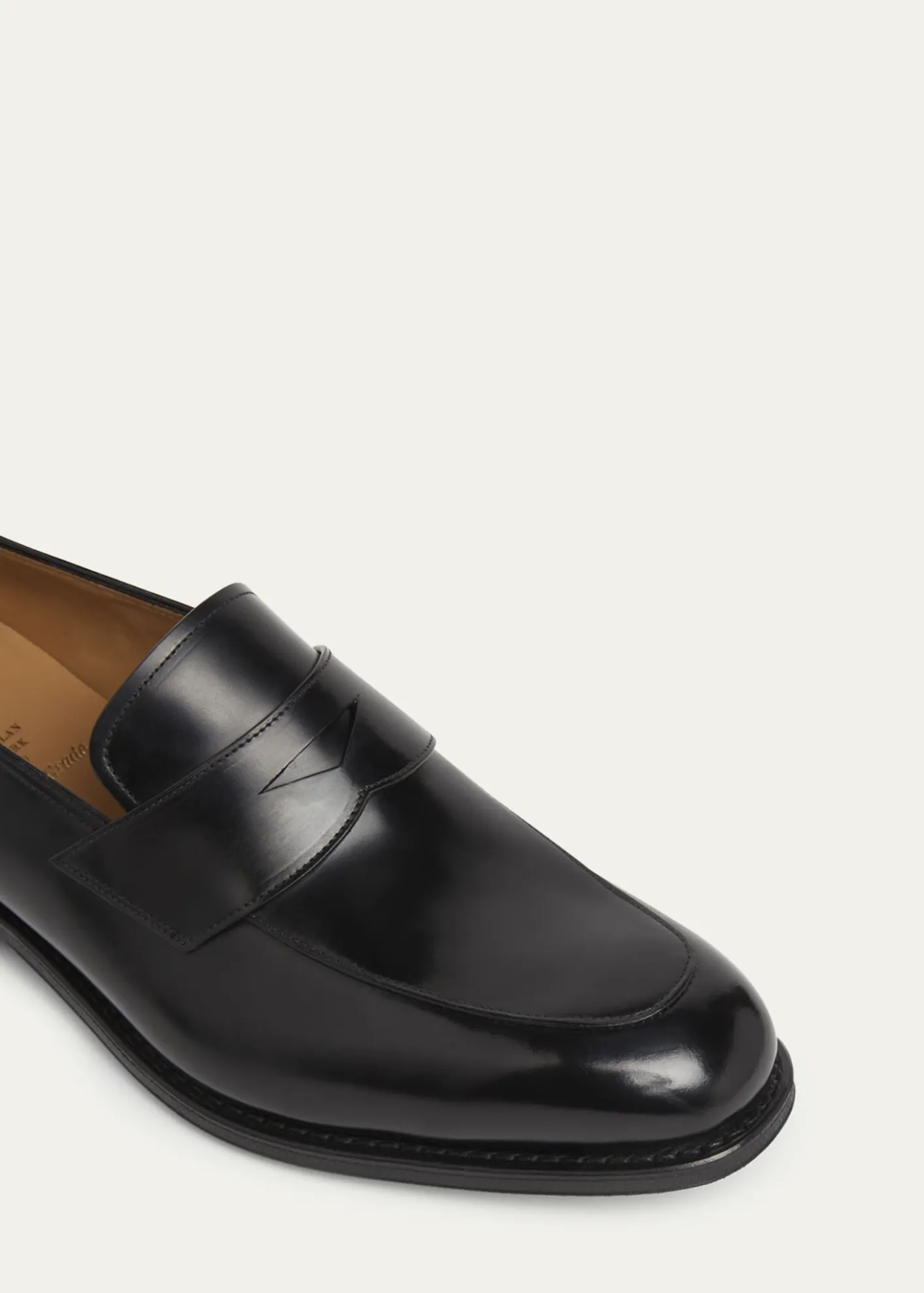 Church'sMen's Hertford Leather Rubber-Sole Penny Loafers