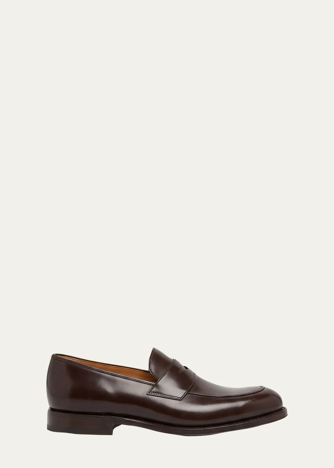 Church'sMen's Hertford Rubber-Sole Leather Penny Loafers