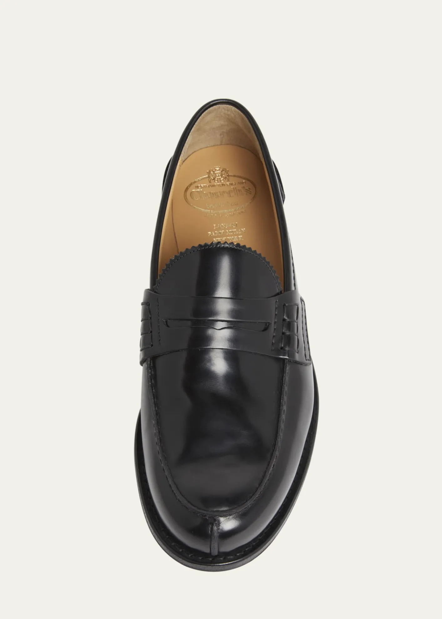 Church'sMen's Pembrey 2.0 Rubber-Sole Leather Penny Loafers