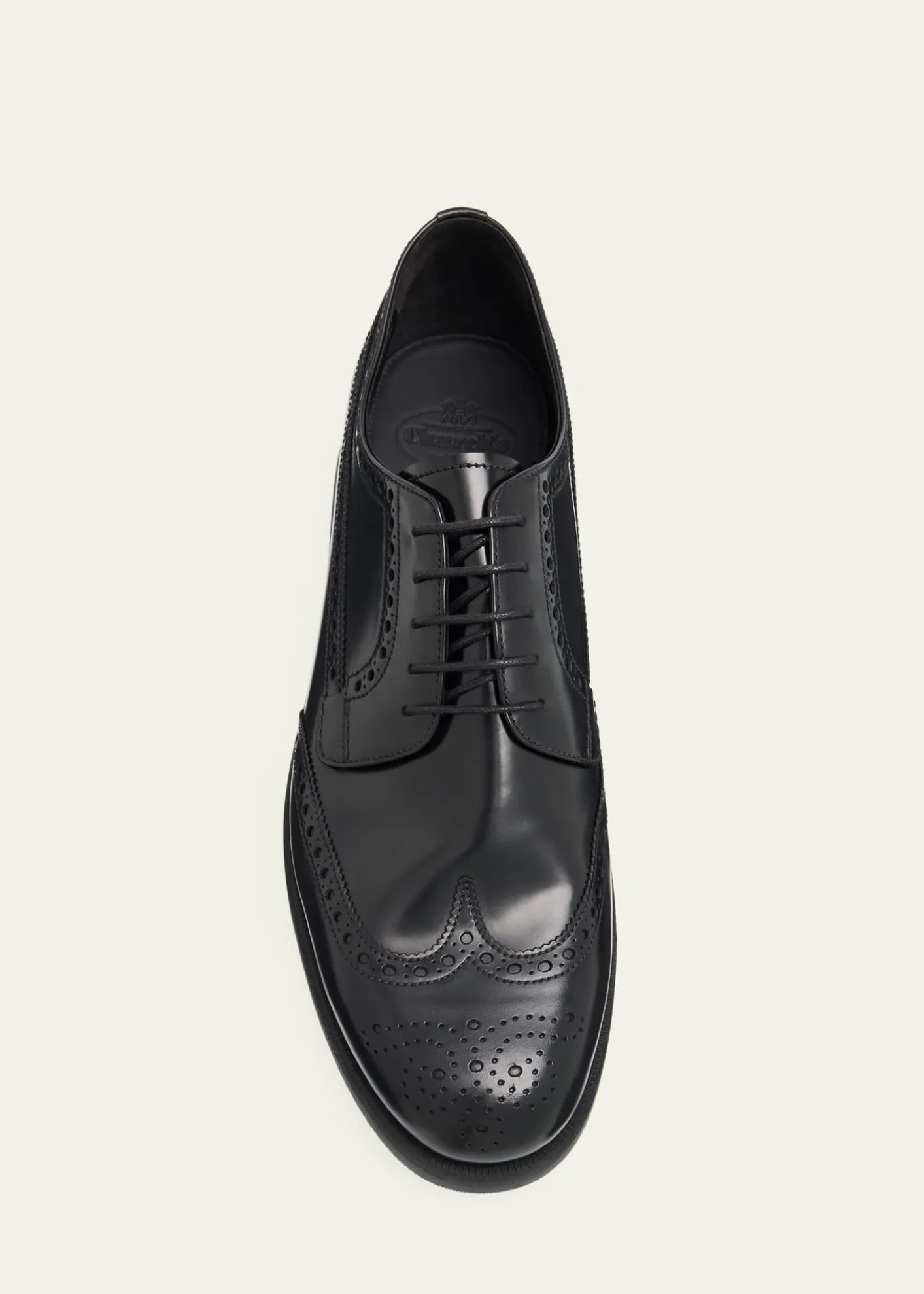 Church'sMen's Ringmer Brogue Polished Fumé Leather Derby Shoes