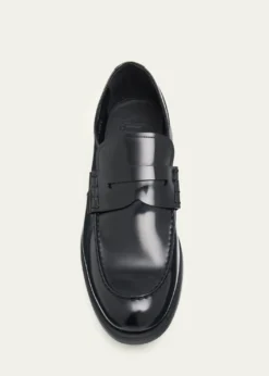 Church'sMen's Rock Ferry Polished Leather Sneaker-Sole Penny Loafers
