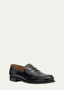 Church'sPembrey Studded Leather Penny Loafers