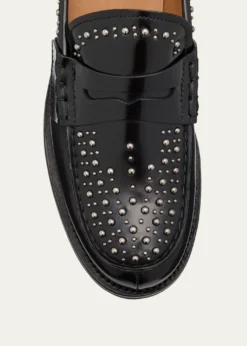Church'sPembrey Studded Leather Penny Loafers