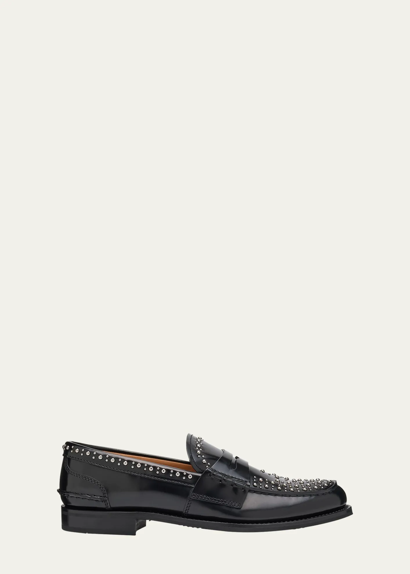 Church'sPembrey Studded Leather Penny Loafers