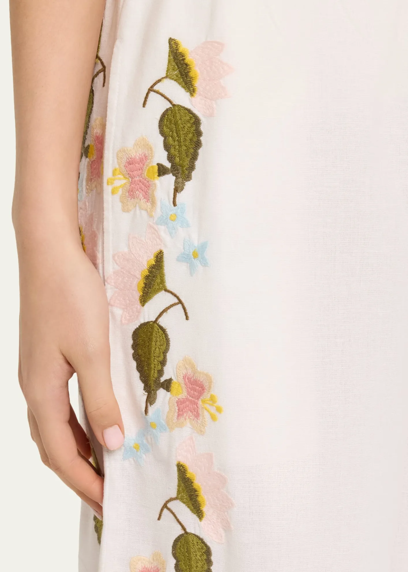 Ciao LuciaErmmano Embroidered Drawstring Pants