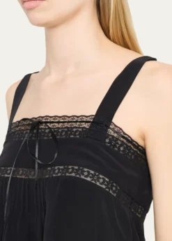 Ciao LuciaEuri Silk Lace Top