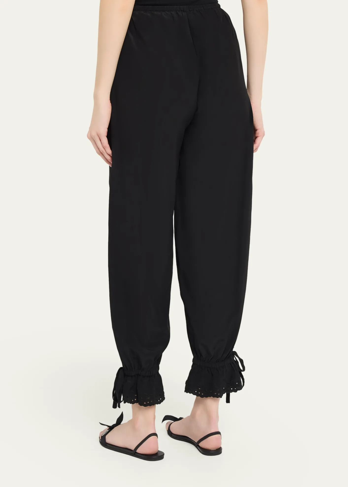 Ciao LuciaPauli Silk Embroidered Pants