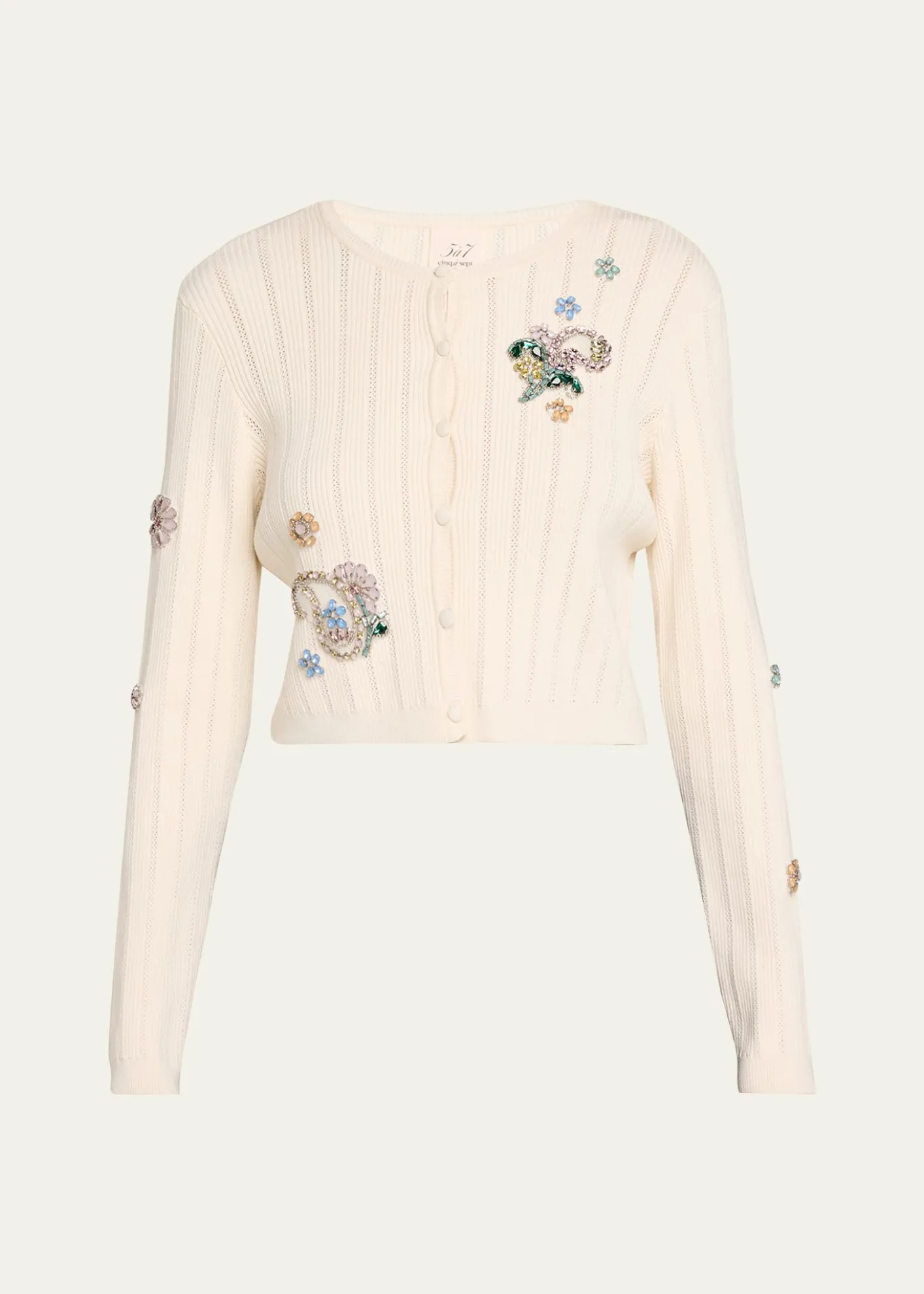 Cinq a SeptAllison Embellished Cardigan