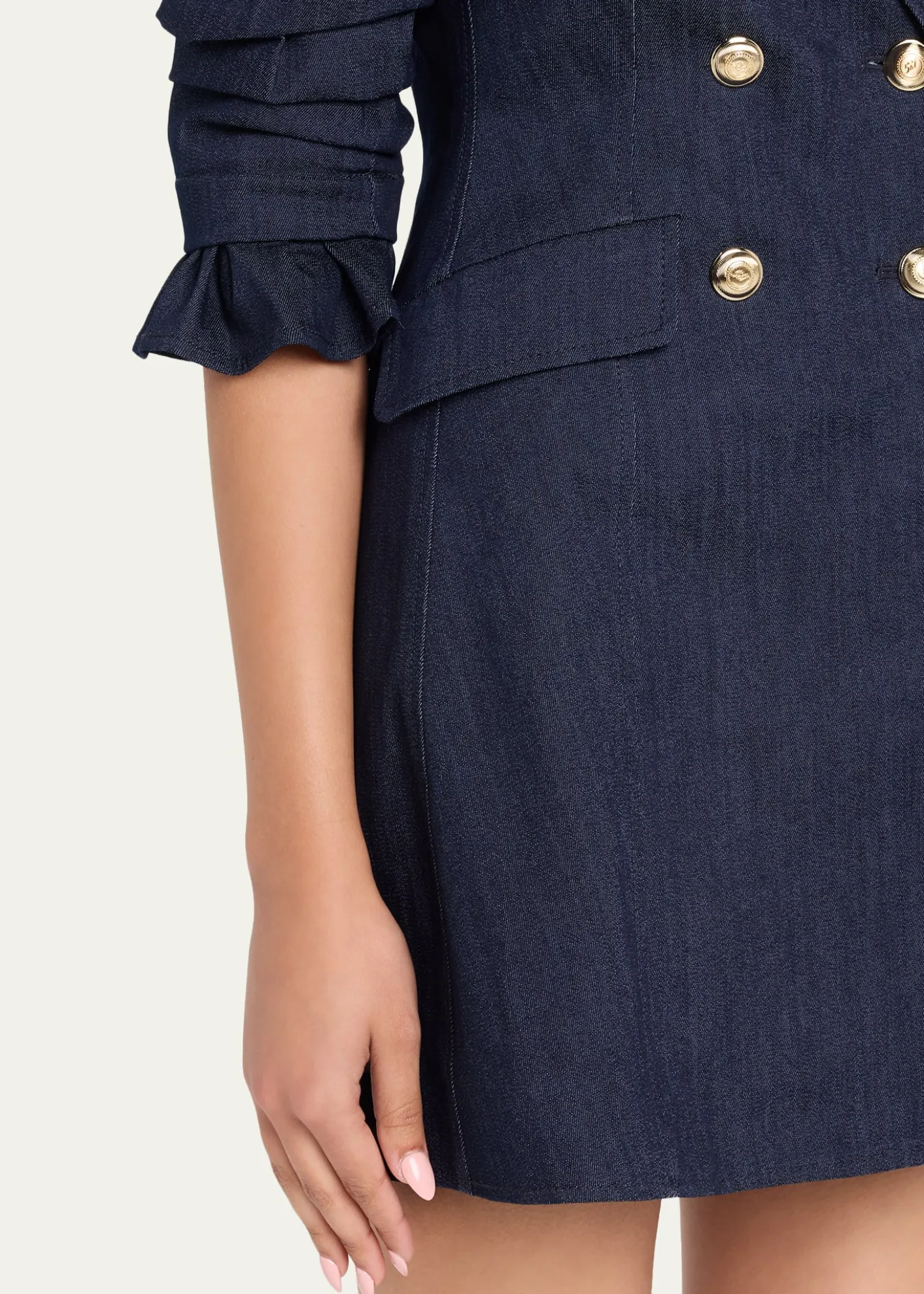 Cinq a SeptBekah Denim Mini Dress
