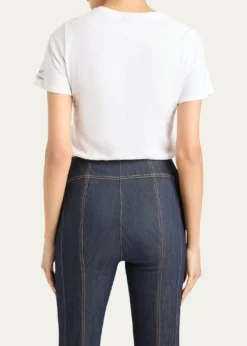 Cinq a SeptBonjour Y'all Embellished Shrunken Tee