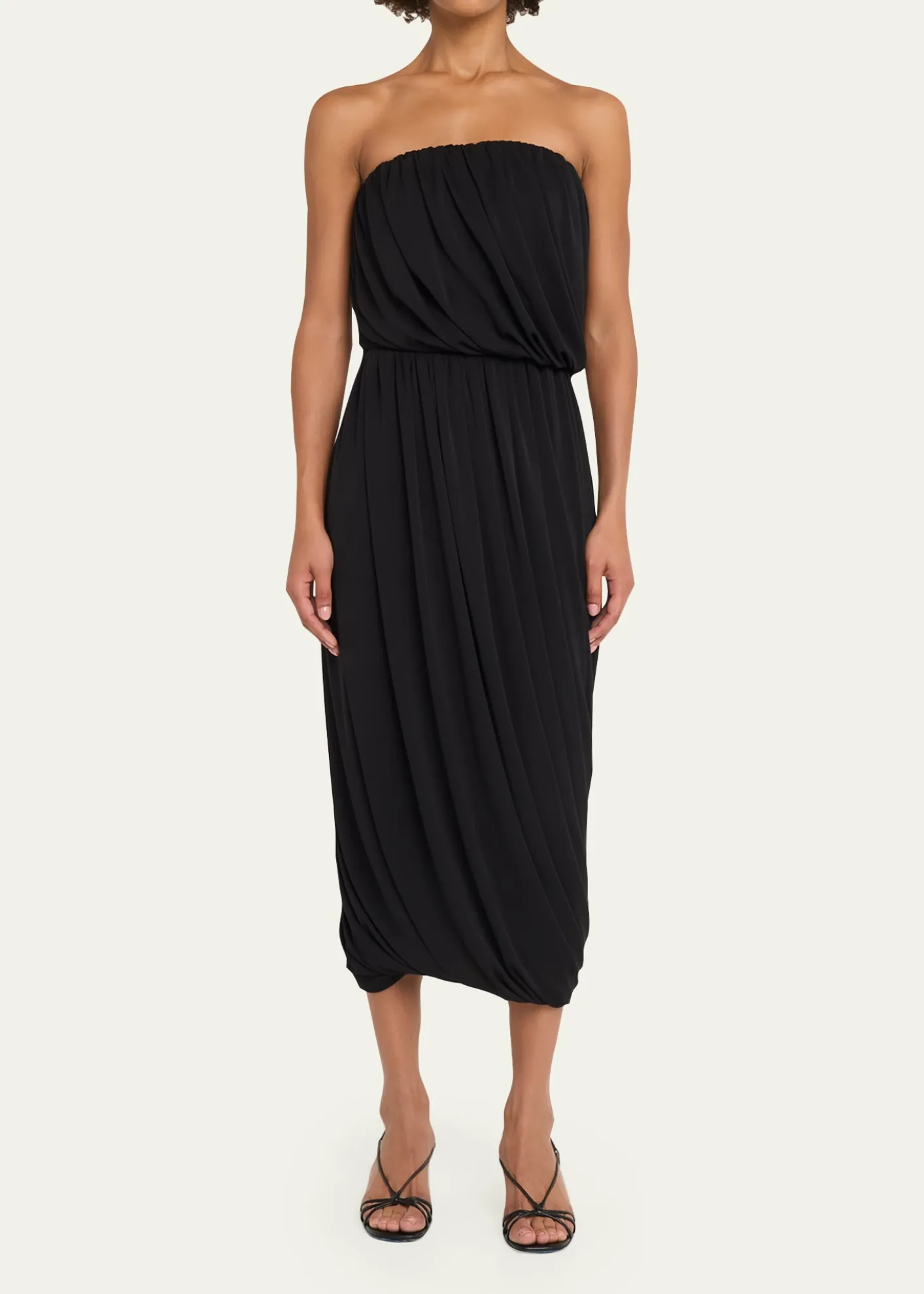 Cinq a SeptCalden Draped Midi Skirt