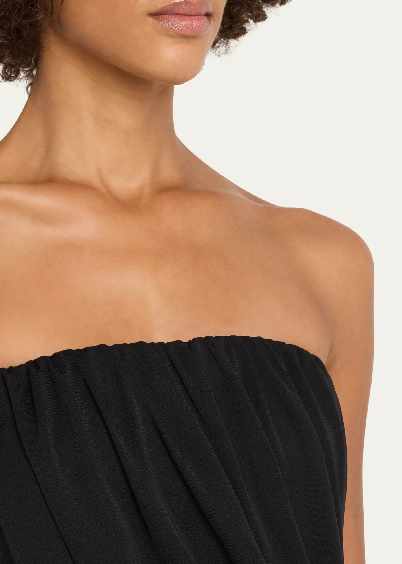 Cinq a SeptCalden Draped Strapless Top