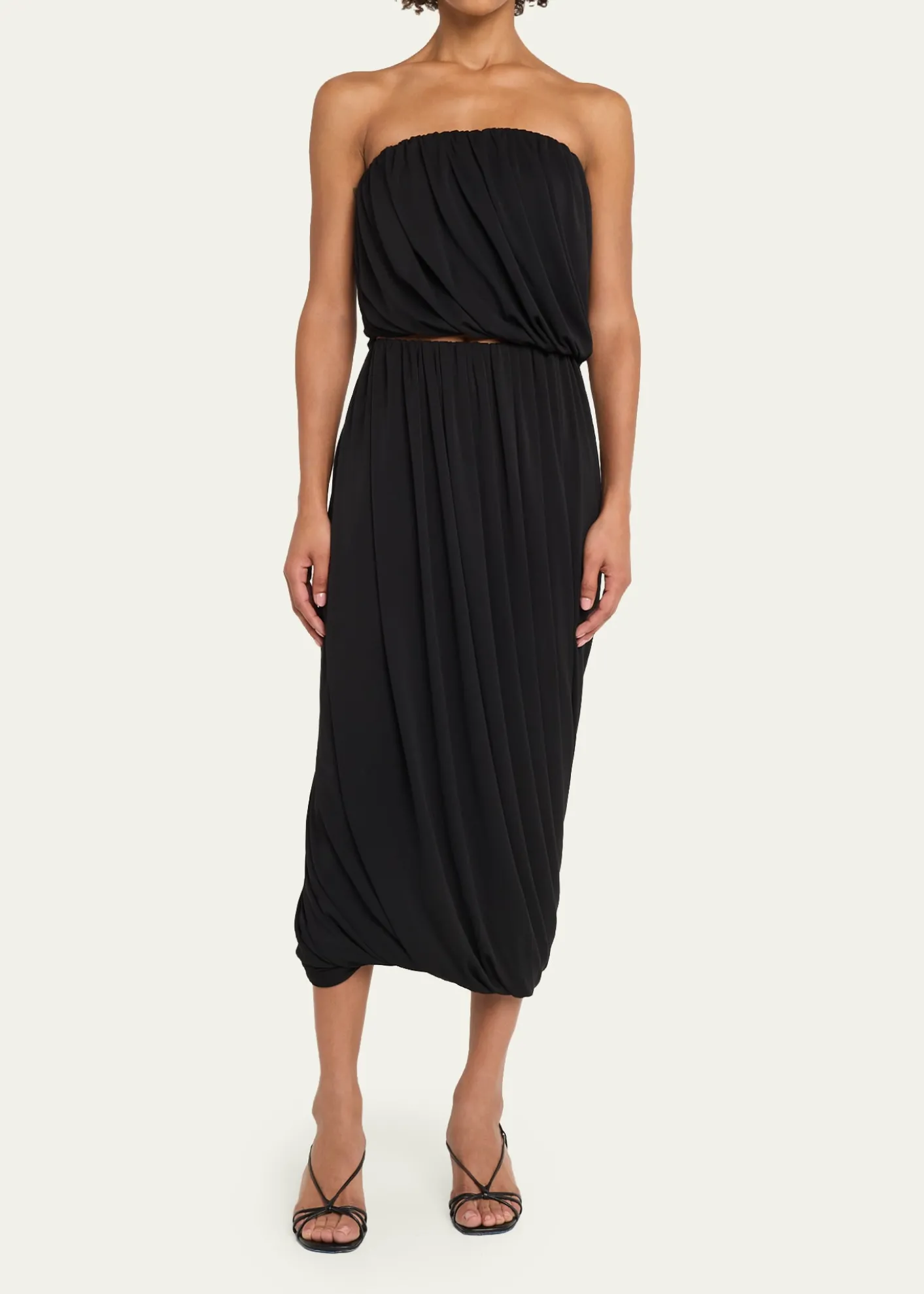 Cinq a SeptCalden Draped Strapless Top