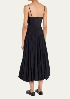 Cinq a SeptFia Drop-Waist Bubble Midi Dress