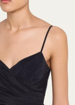 Cinq a SeptFia Drop-Waist Bubble Midi Dress