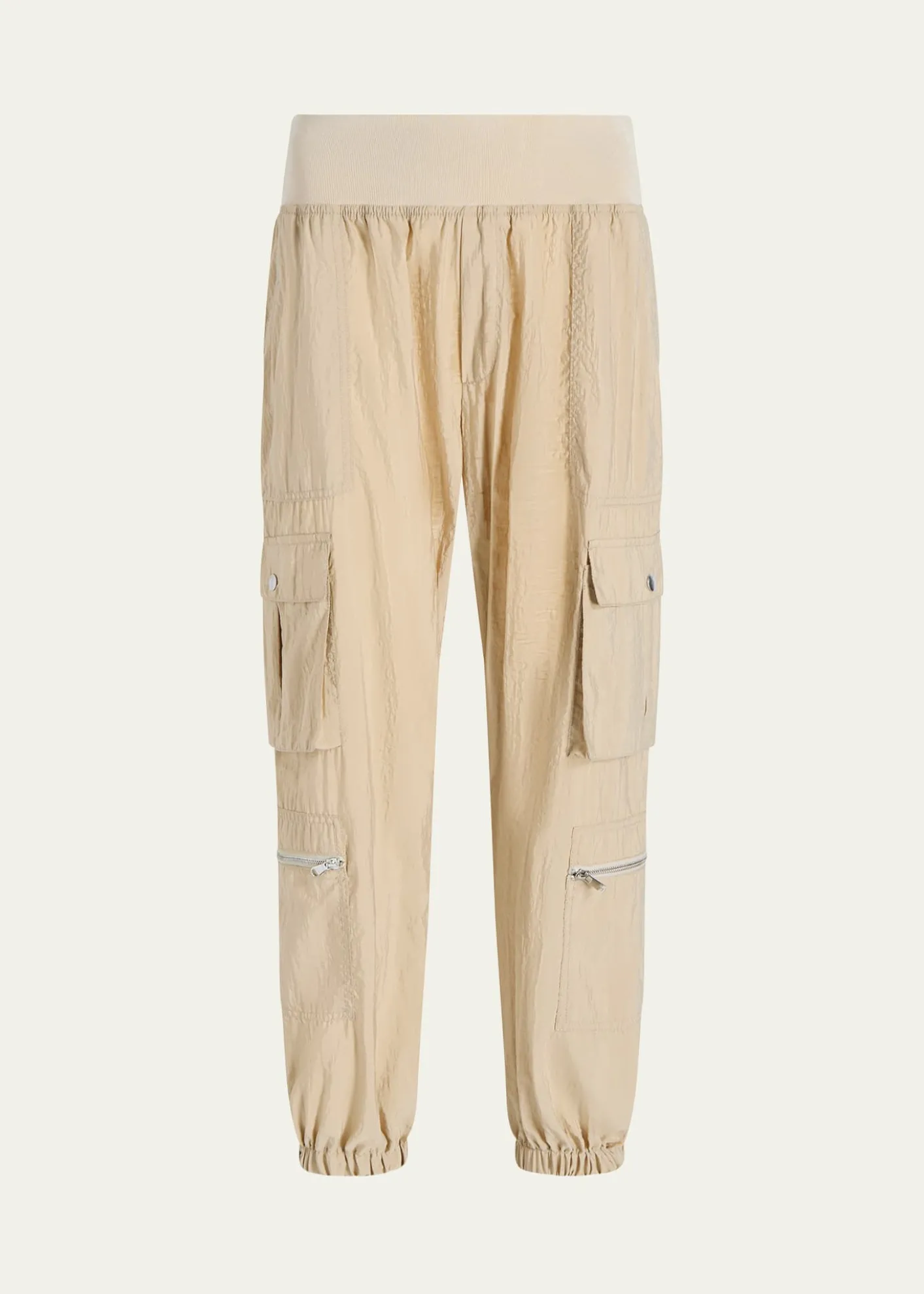 Cinq a SeptGenevive Satin Cargo Jogger Pants