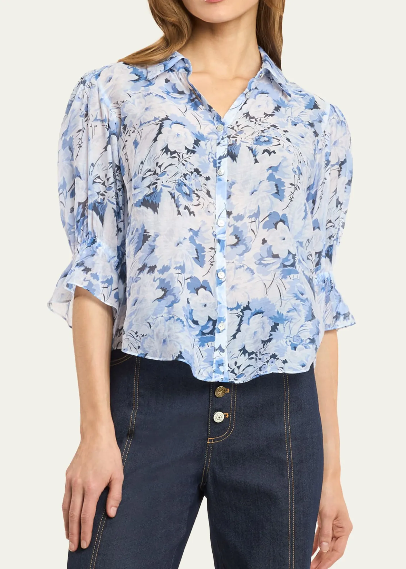 Cinq a SeptHeirloom Petals Top
