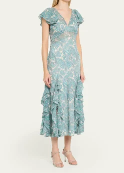 Cinq a SeptHendrix Paisley Maxi Dress