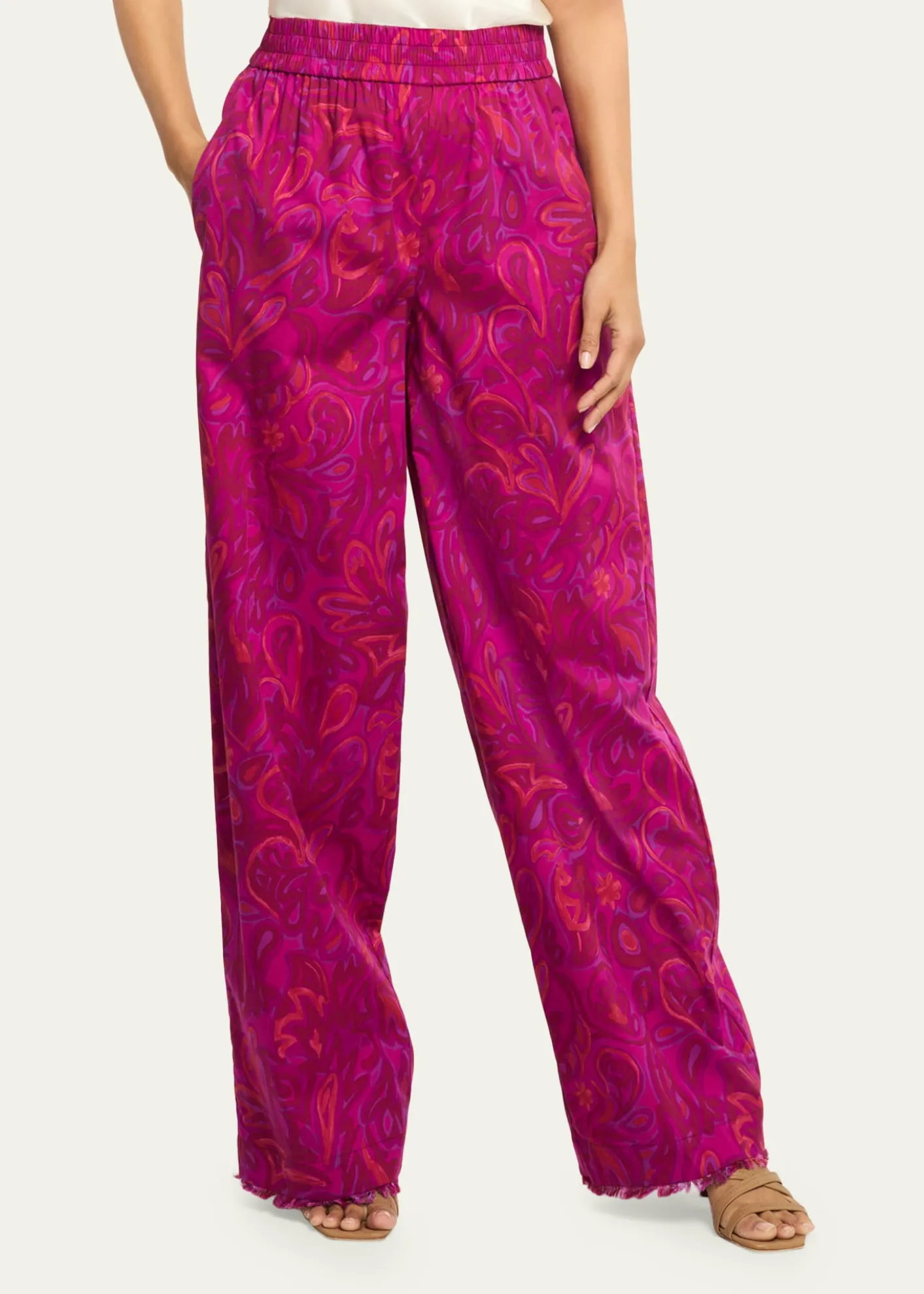 Cinq a SeptIbbie Paisley Bloom Pants