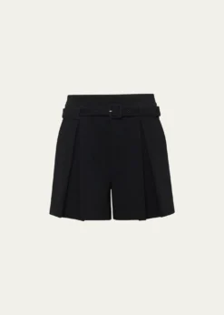 Cinq a SeptKama Belted Shorts