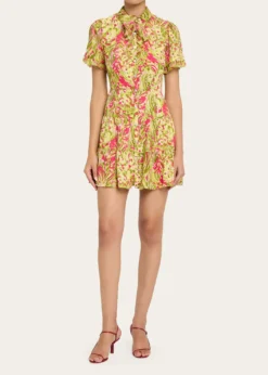 Cinq a SeptKari Daisy Swirl Mini Dress