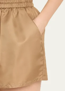 Cinq a SeptKendra Nylon Drawstring Shorts
