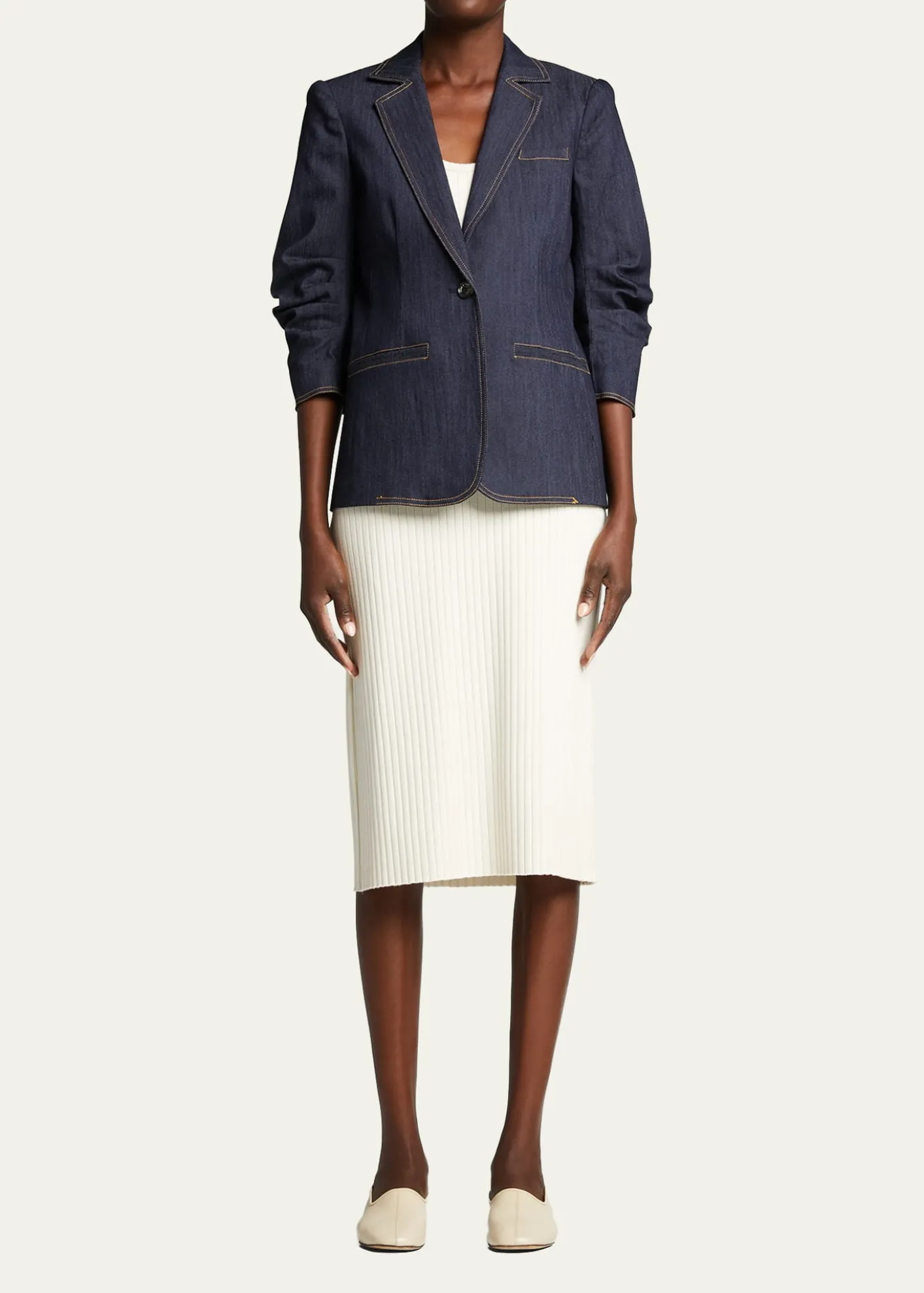 Cinq a SeptKhloe Denim Blazer
