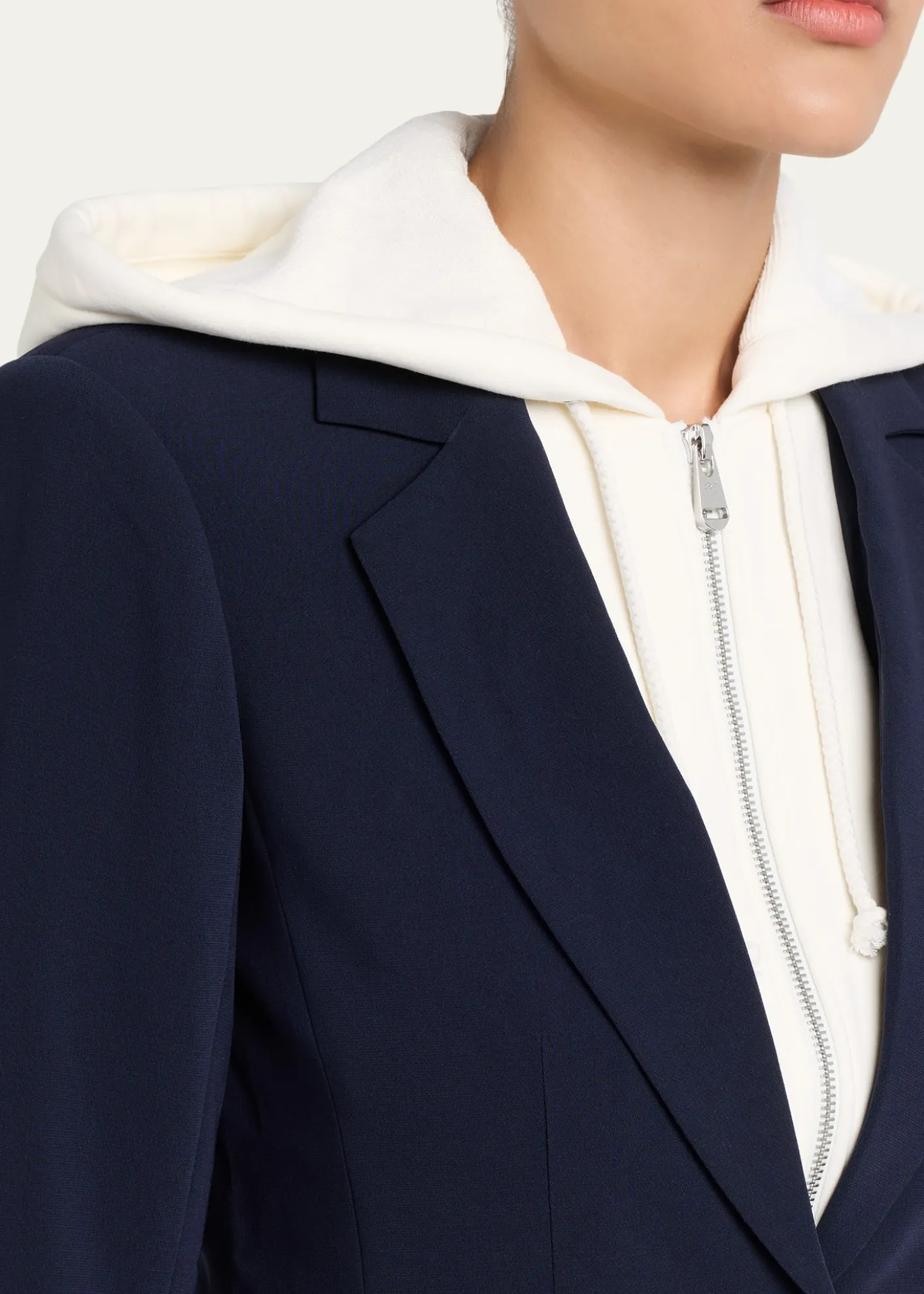 Cinq a SeptKhloe Le Petit Zip-Front Blazer