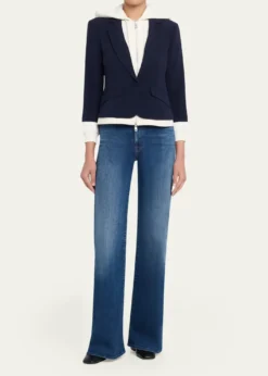 Cinq a SeptKhloe Le Petit Zip-Front Blazer