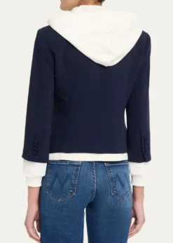 Cinq a SeptKhloe Le Petit Zip-Front Blazer