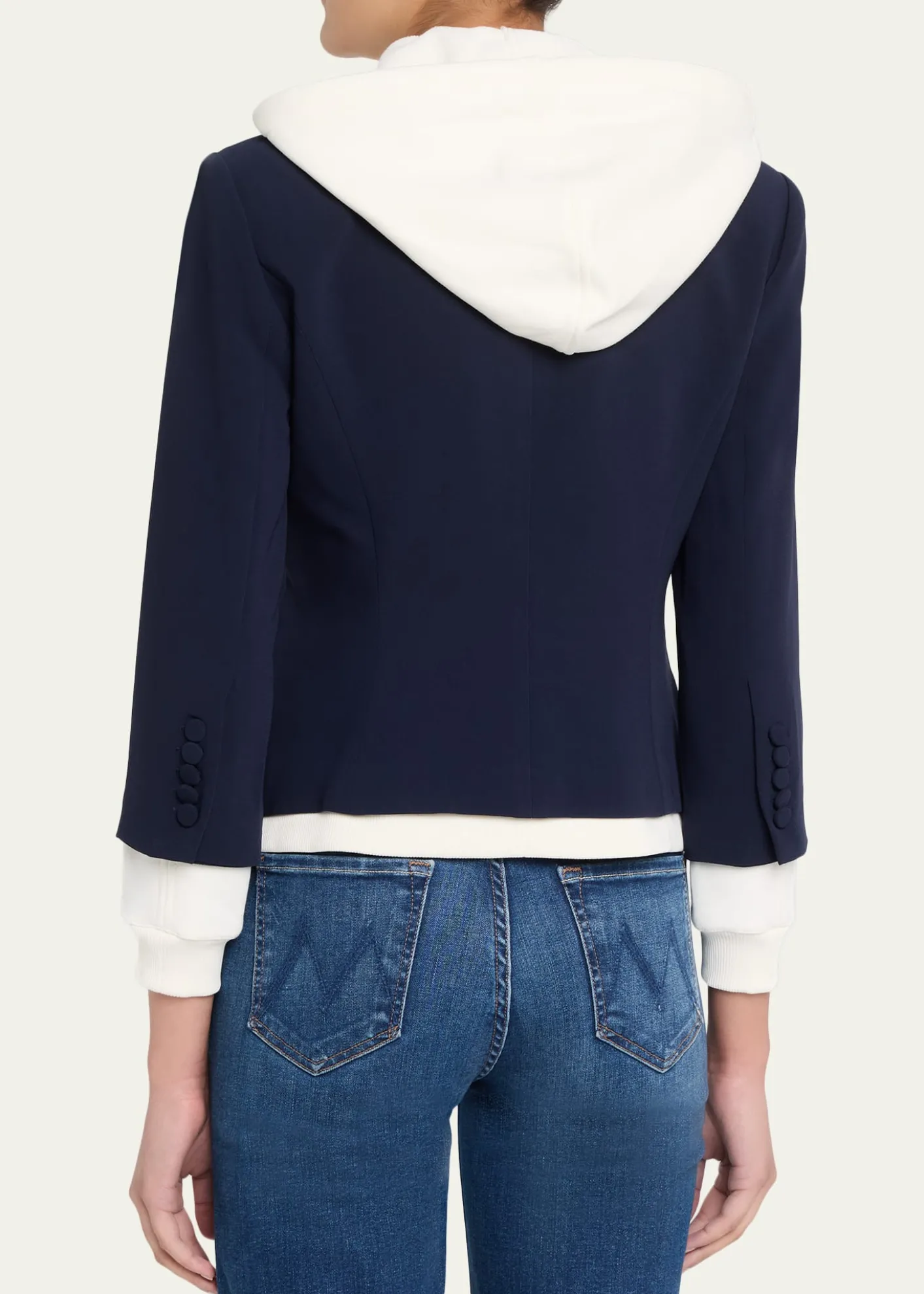 Cinq a SeptKhloe Le Petit Zip-Front Blazer