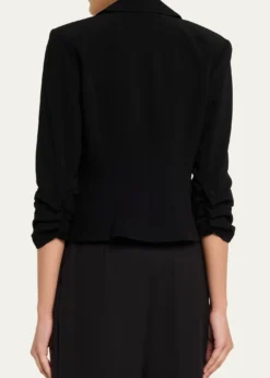 Cinq a SeptKhloe Petite Cropped 3/4-Sleeve Blazer