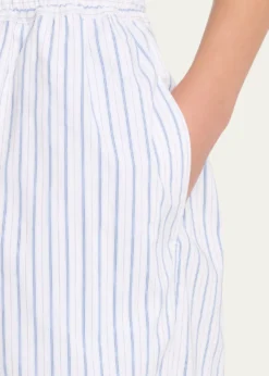 Cinq a SeptLeo Striped Drawstring Balloon Pants