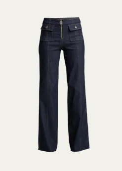 Cinq a SeptLong Azure Pants