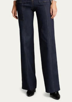 Cinq a SeptLong Azure Pants