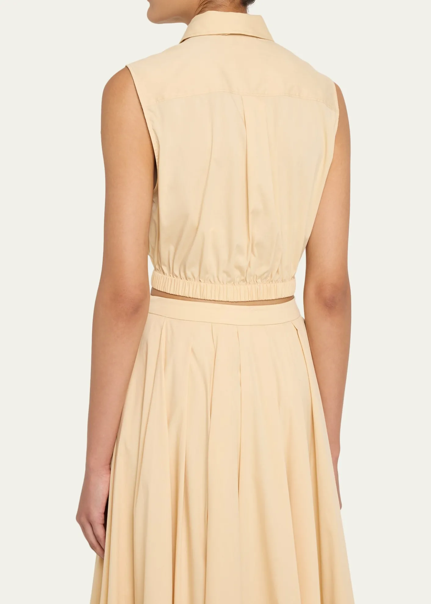 Cinq a SeptLou Buttoned Poplin Top