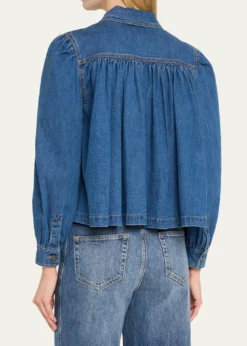 Cinq a SeptLyla Denim Swing Jacket