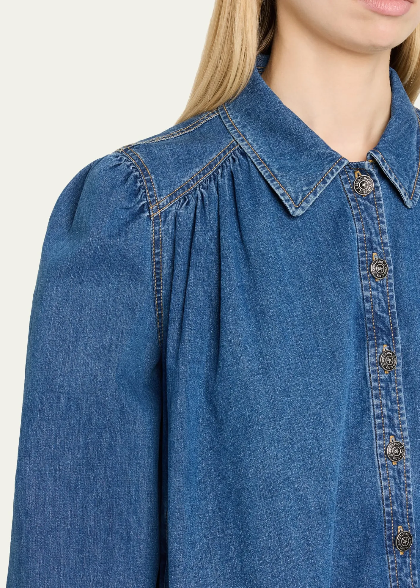 Cinq a SeptLyla Denim Swing Jacket
