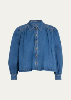 Cinq a SeptLyla Denim Swing Jacket