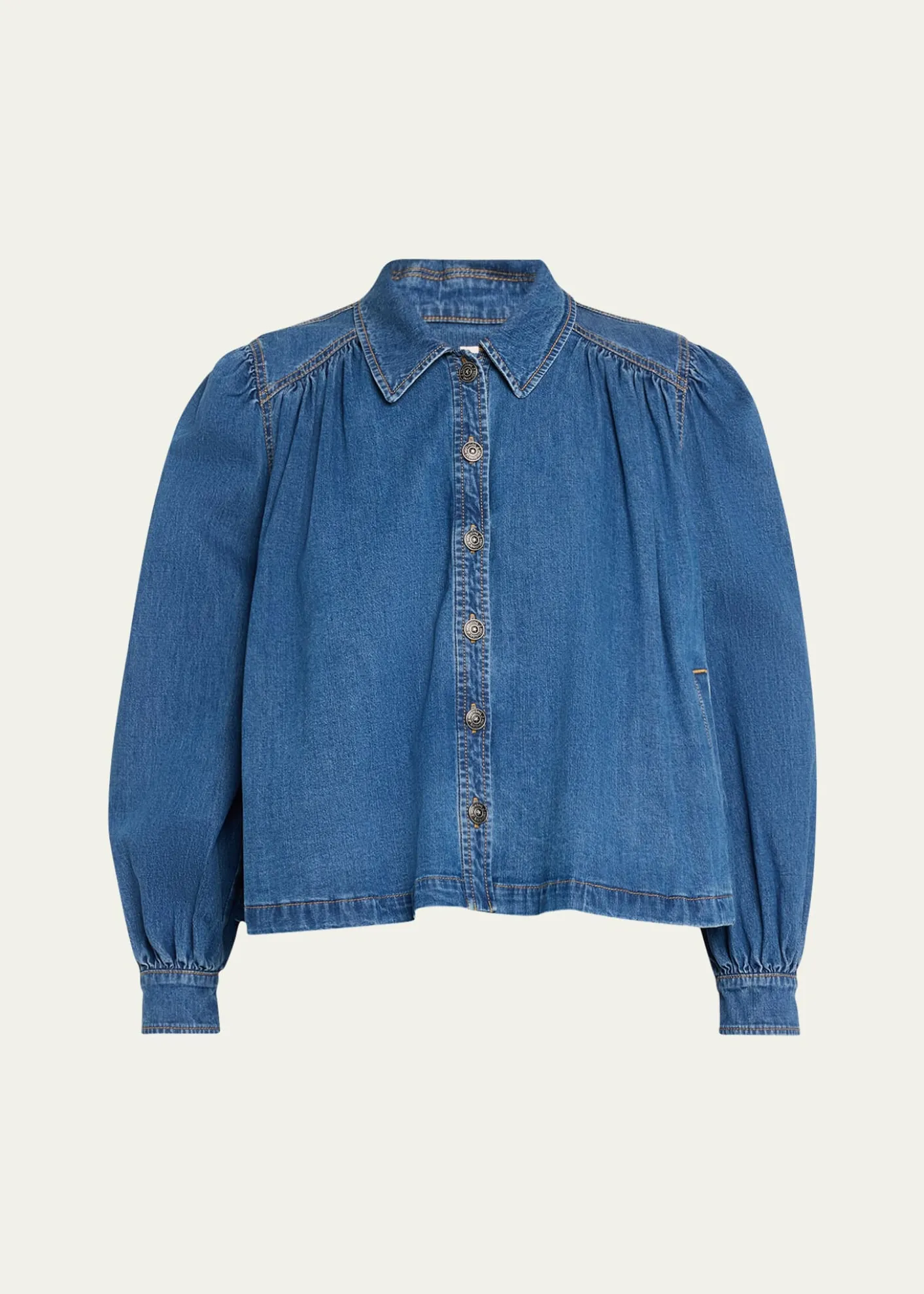 Cinq a SeptLyla Denim Swing Jacket