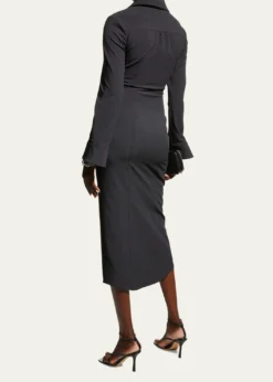 Cinq a SeptMckenna Collared Midi Dress