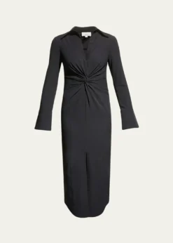 Cinq a SeptMckenna Collared Midi Dress