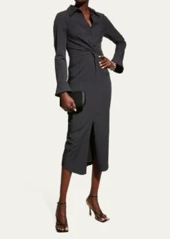 Cinq a SeptMckenna Collared Midi Dress