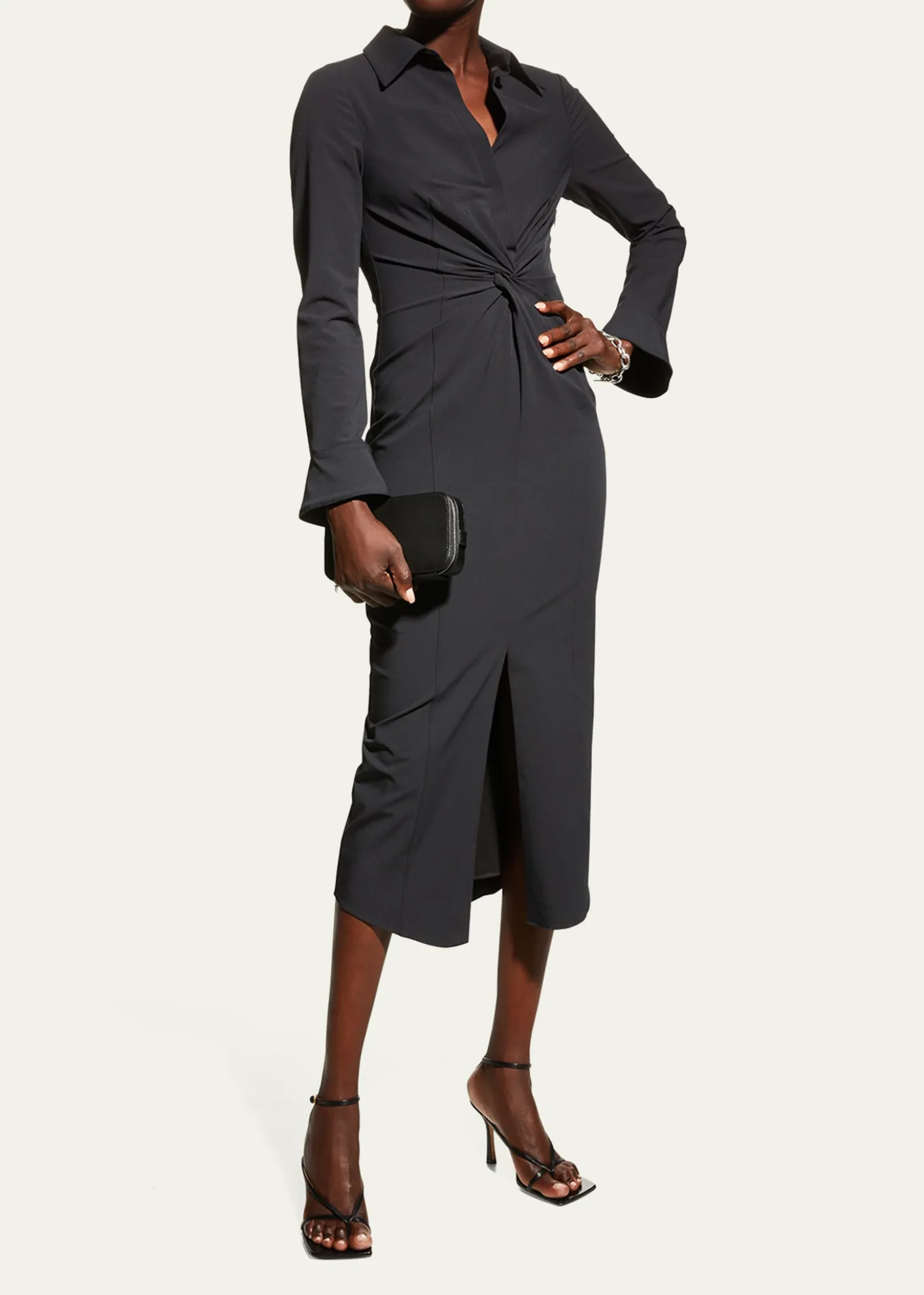 Cinq a SeptMckenna Collared Midi Dress