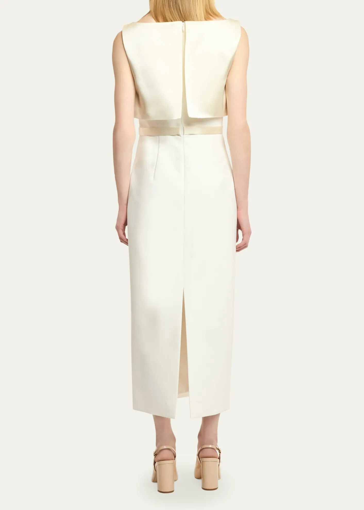 Cinq a SeptMila Satin Bow Dress
