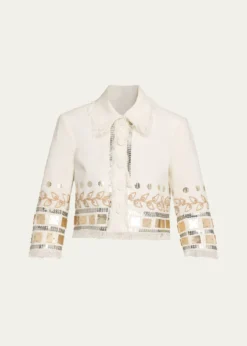 Cinq a SeptNadia Embellished Jacket
