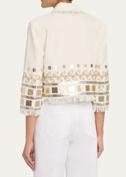 Cinq a SeptNadia Embellished Jacket