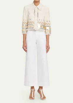 Cinq a SeptNadia Embellished Jacket