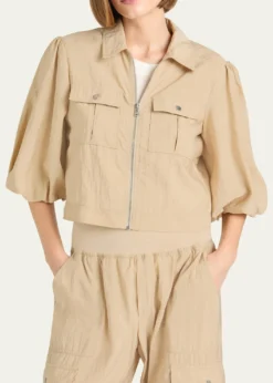 Cinq a SeptOttie Short-Sleeve Jacket