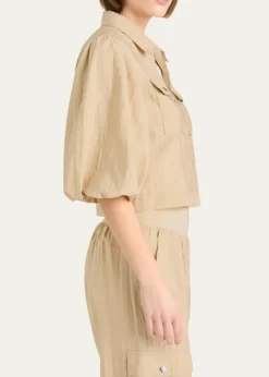 Cinq a SeptOttie Short-Sleeve Jacket